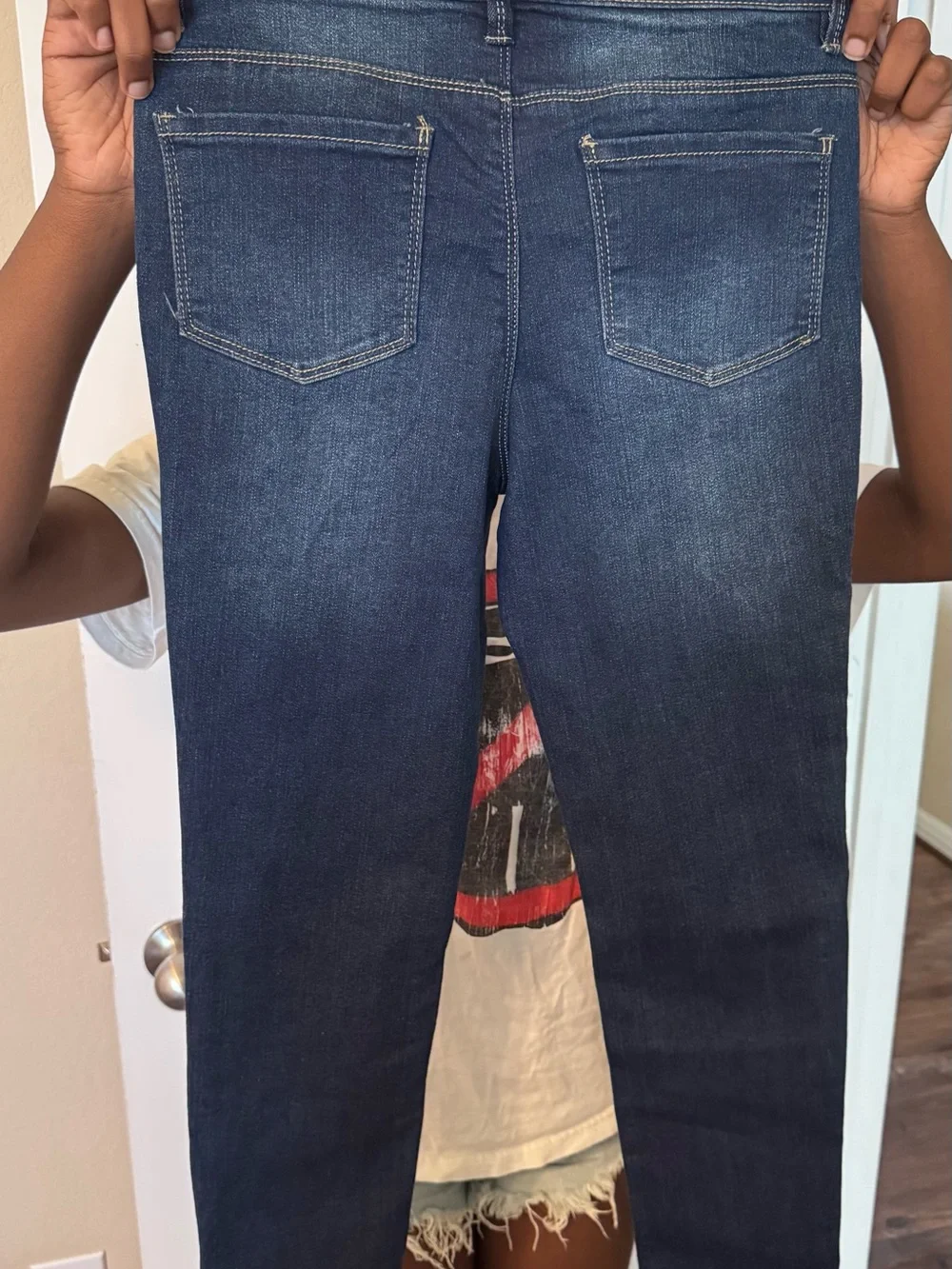 Old Navy Girl's Bootcut Jeans - Indigo Blue